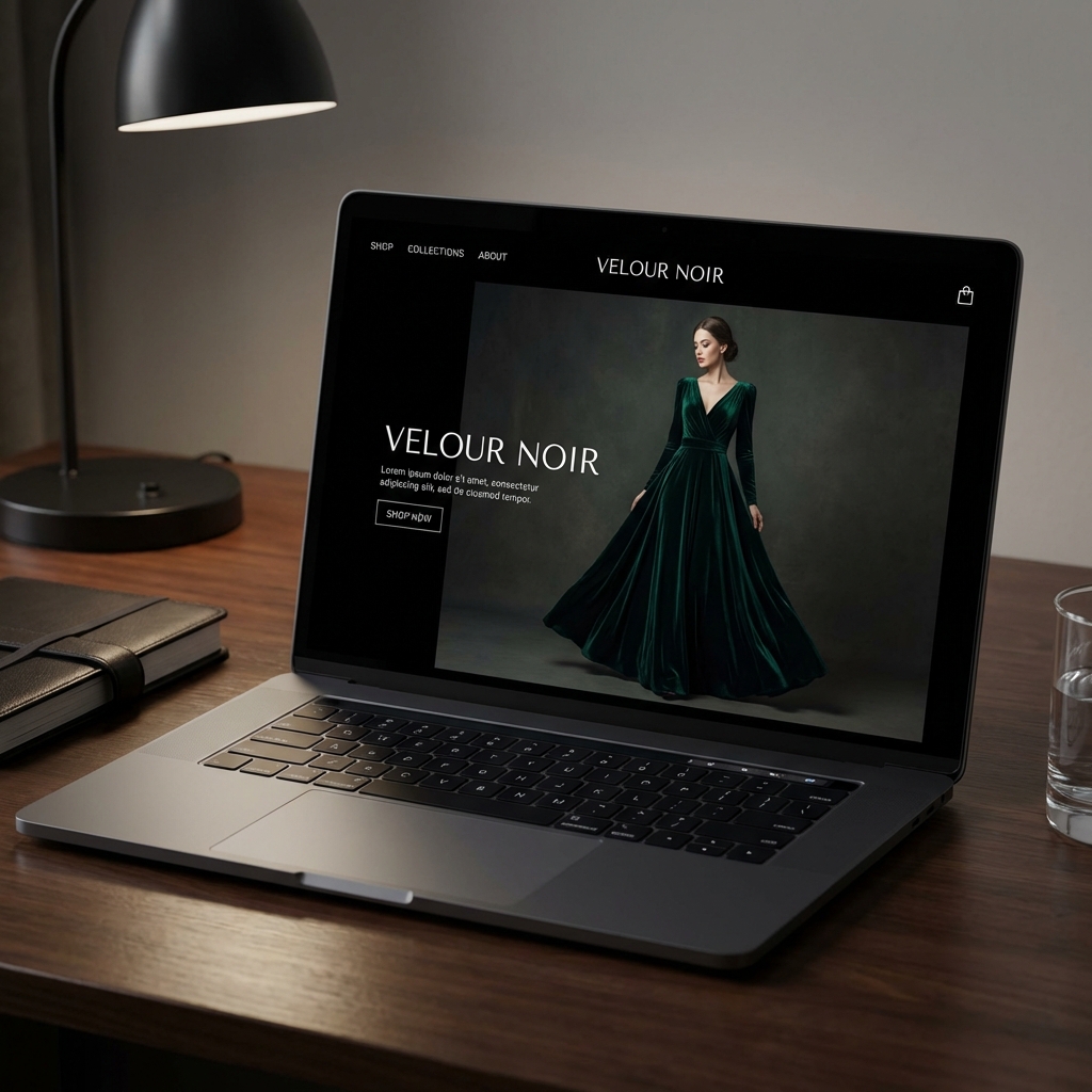 Site E-commerce Mode Luxe Paris