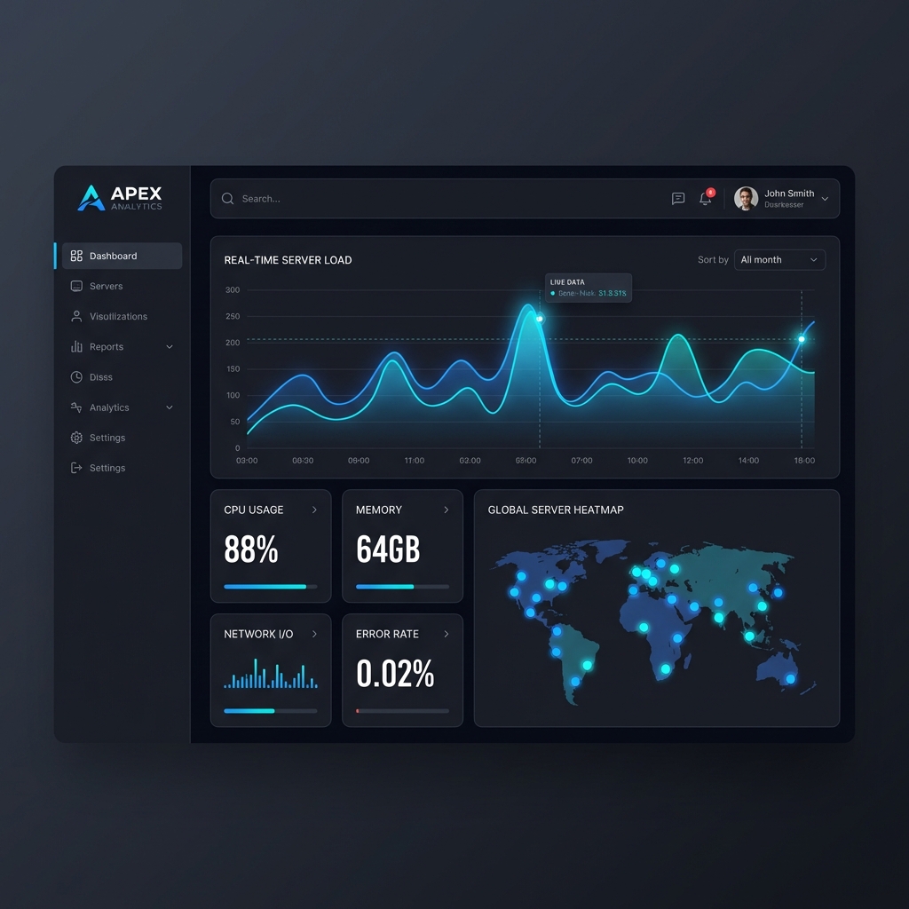 SaaS Dashboard Analytics